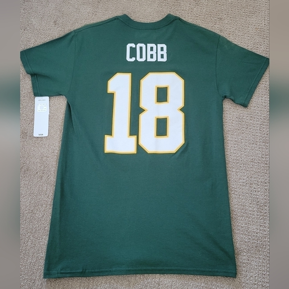 NFL Green Bay Packer Randall Cobb 18 Short Sleeve Football Shirt - Picture 8 of 8